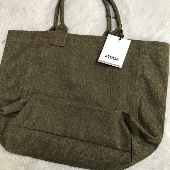 NEW   Isabel Marant Yenky Logo Tote Bag - Picture 2 of 6